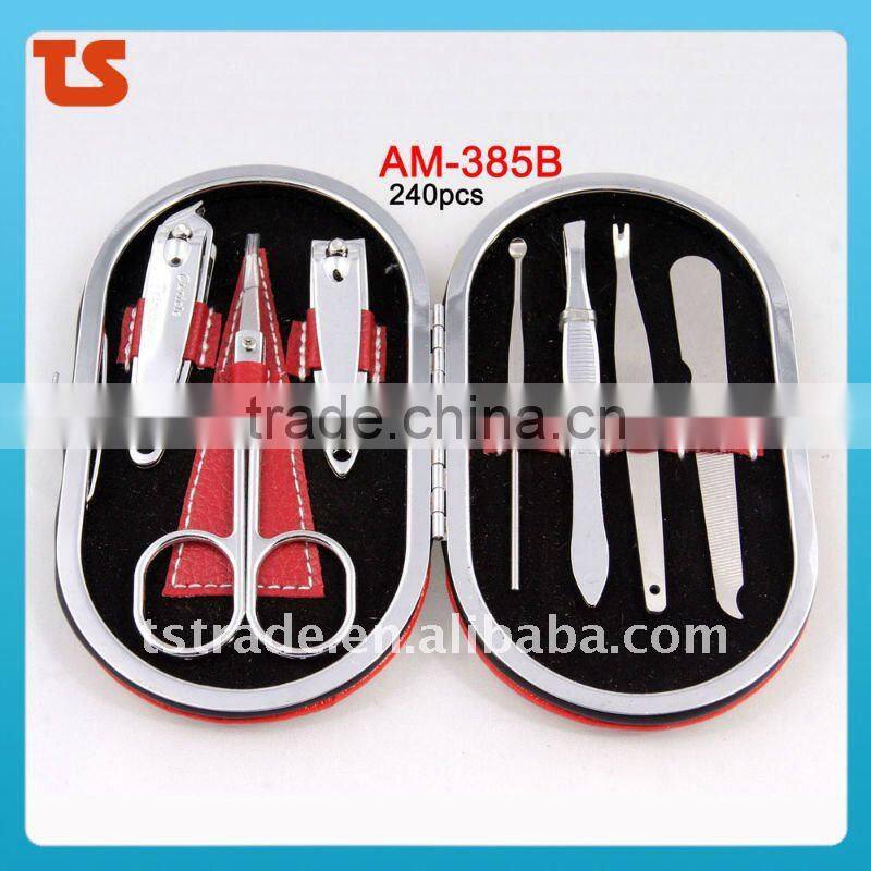 2014 5PC Professional Stainless Steel Nail Manicure Set Tools AM-385B