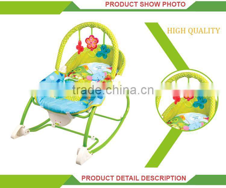 Top sale modern multifunction musical rocking baby lazy chair