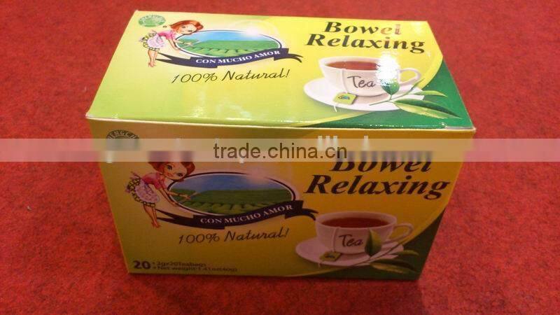 Chinese cleansing tea, bowel soothing tea, bowel relaxing tea