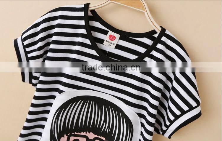 girl kids fashion printed T shirt