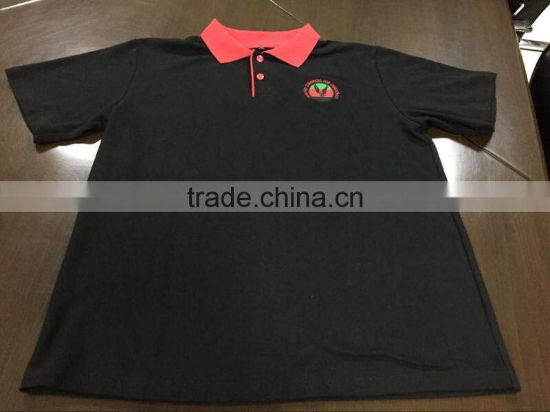 Cotton blank polo uniform shirt Custom Mens Polo T-shirts