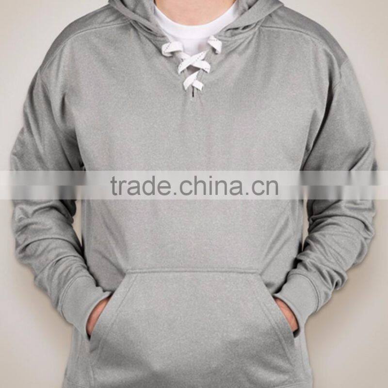 Plain Color Man America Performance Hockey Hooded Sweatshirt