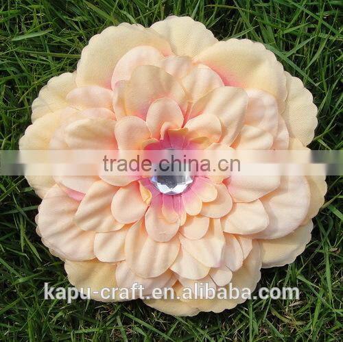 Cute handmade artificial fabric flower peony
