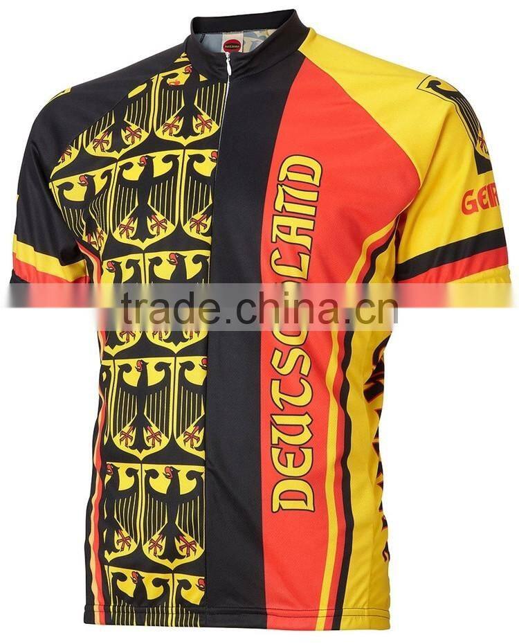 Pro team bike wear cycling jersey make your own design custom clothes