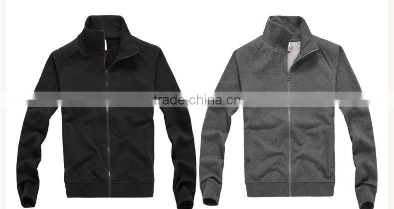 custom wholesale blank high quality plain screen print men sports hoodies without hood