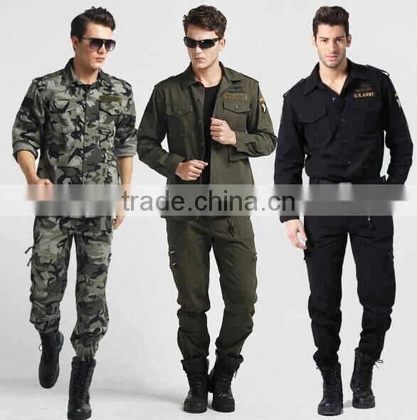 New Factory Supply Breathable Army Suit Woodland Used Military Clothing