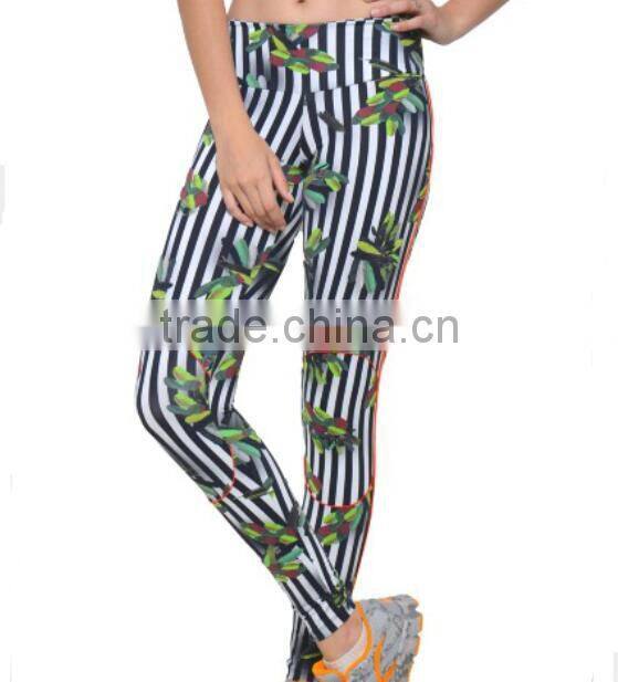 Newest Style Sport WearSublimation Print Wholesale Yoga Pants Running Fitness Leggings