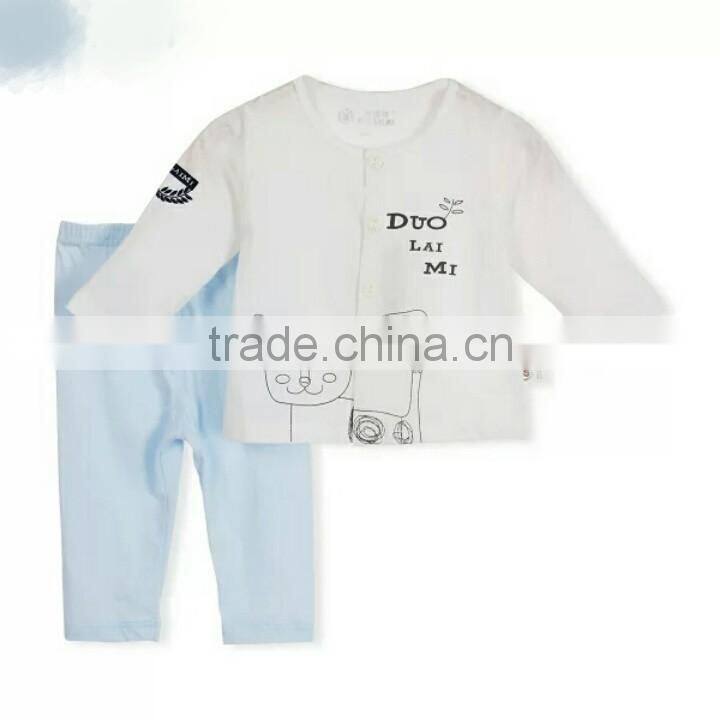 New Arrival Baby Boy Clothing Set Tshirt +Pants With Lovely Tiger Printed For Baby Summer Clothing Set