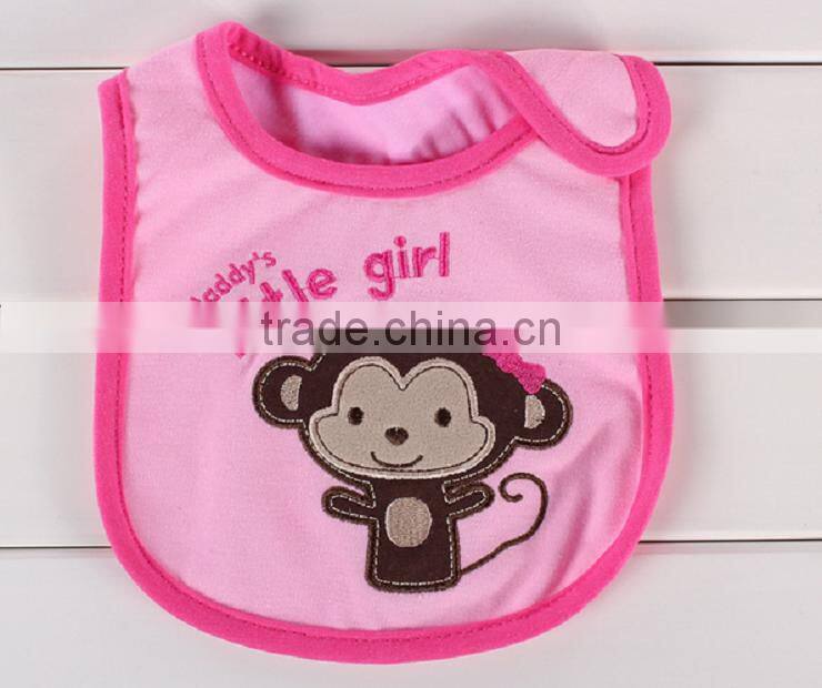China baby bib manufacturer 2016 new arrival cotton bandana baby bib cute silicone baby bib