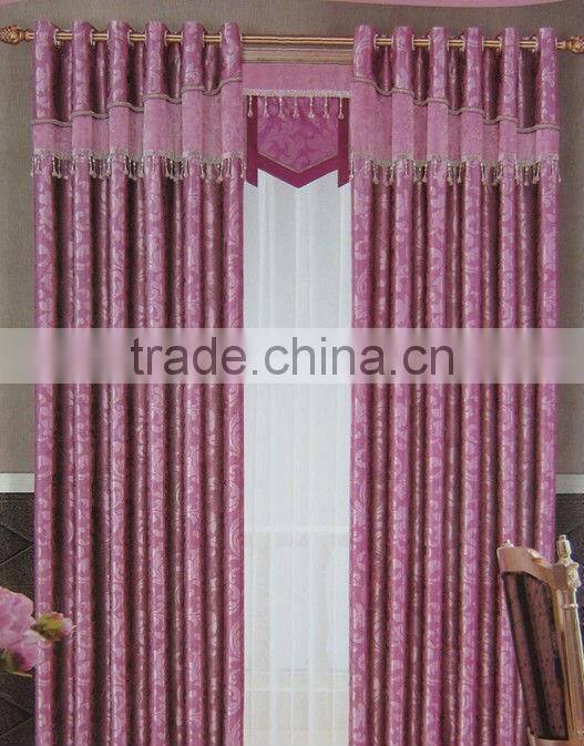 100%polyester jacquard curtain fabric