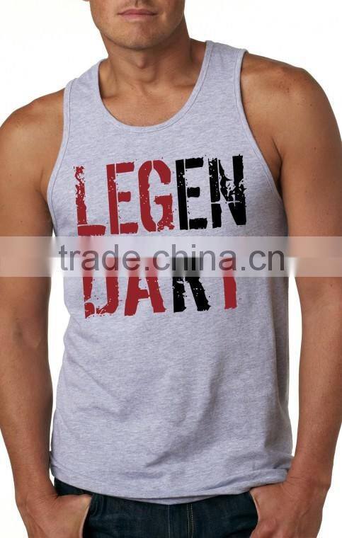 custom mens tank top with logo printing