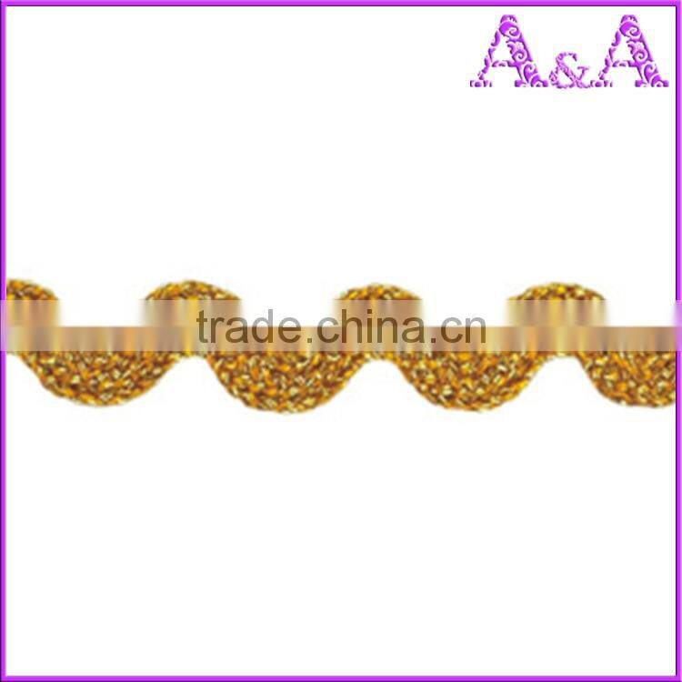 2014 new products wave ribbon zig zag grosgrain ribbon