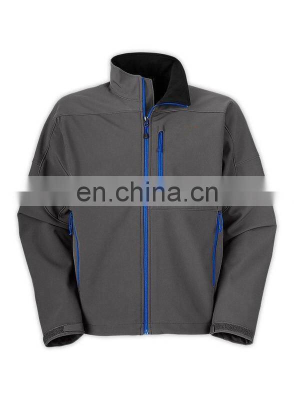 High quality men's sport softshell jacket windproof jacket