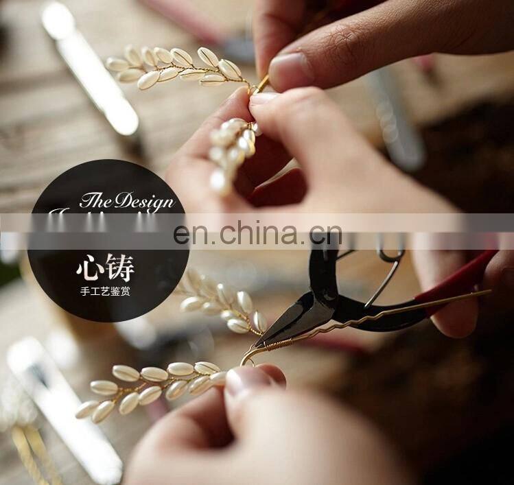 Cheap Wheatear Metal Hairpin Wedding Headdress Daily Hairpin