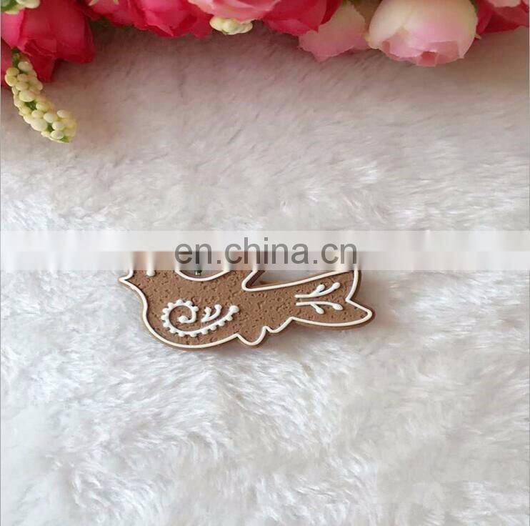 Mix Design Cartoon Snowflake Biscuits Hanging Christmas Tree Ornament Hand Made Polymer Clay Christmas Decorations