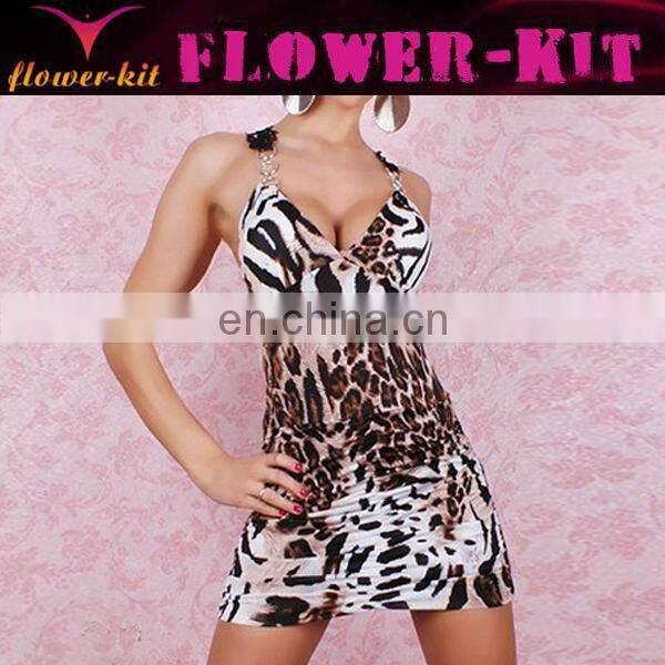 Pink Pleated fashion dress 2014