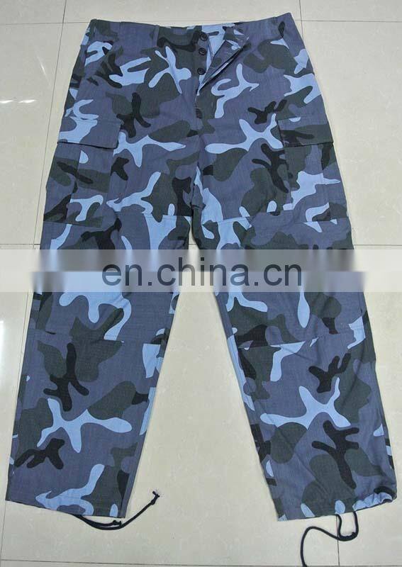Wholesale Good Quality Army Tactical BDU Camouflage Military Uniform