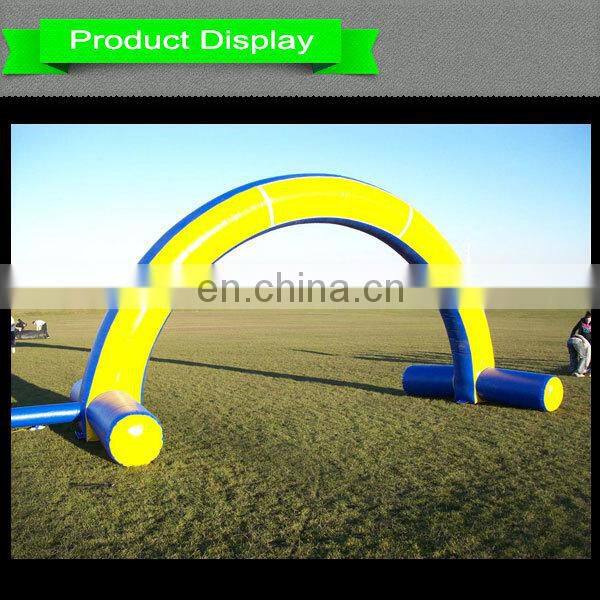 2017 PVC tarpaulin new design inflatable circle archway for advertising