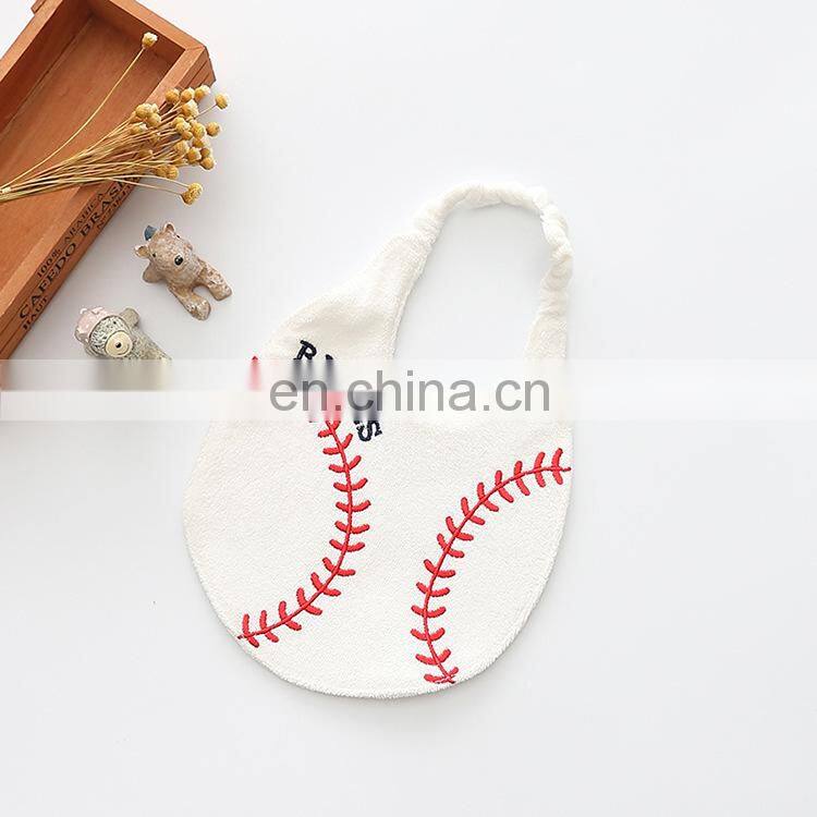 Wholesale cartoon printed bandana bib absorbent cotton baby bandana drool bibs baby dribble bibs