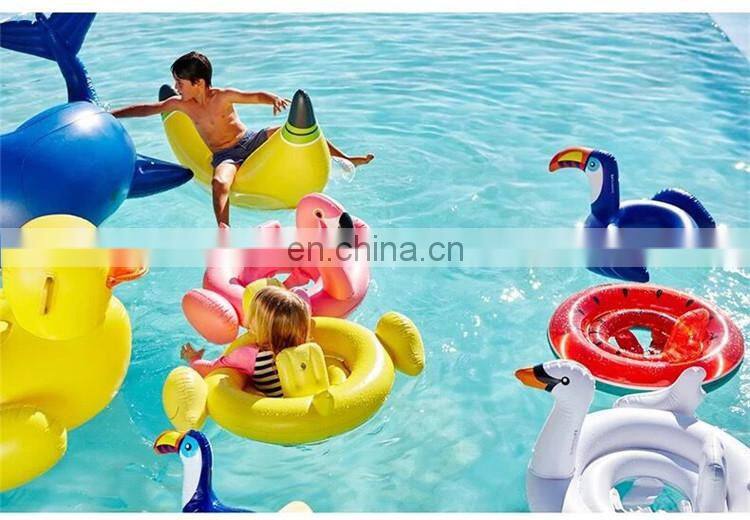 Inflatable Float baby flamingo swan watermelon Pegasus Water Swimming Ring Pool for swimming pool toys M757