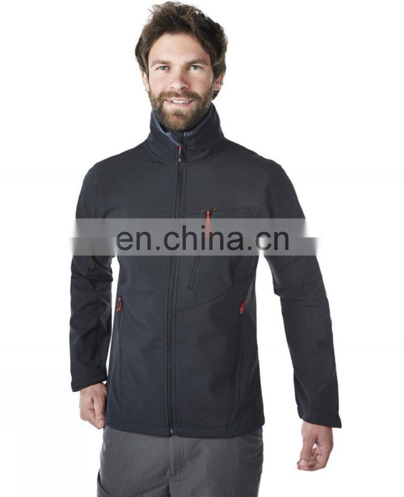 men's hooded softshell jacket