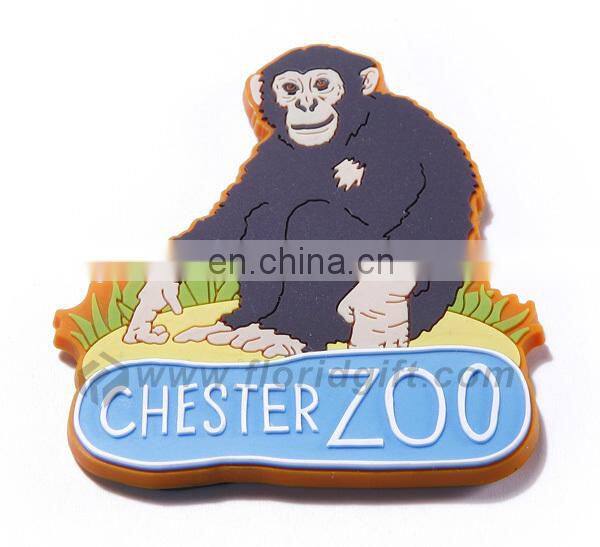 Factory Customized material silicone rubber pvc 3D fridge magnet