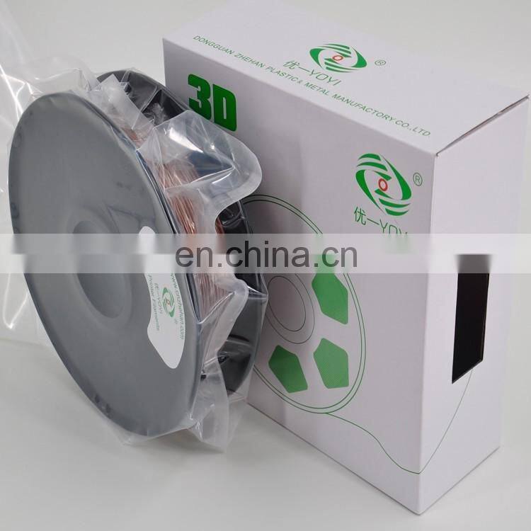 Red Copper Metal filament 3d printer filament 0.5KG each roll