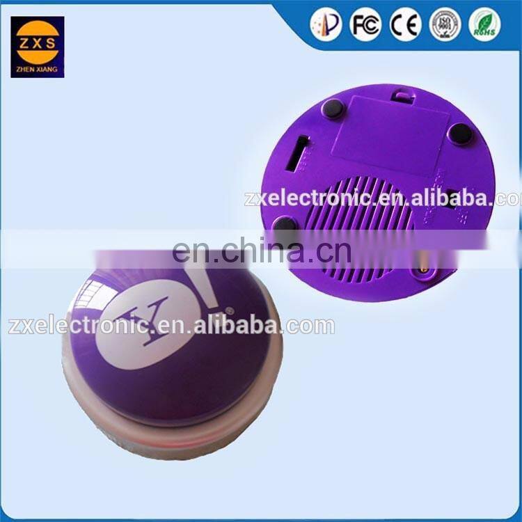 Custom Speaking Button With Personalized Logo Printing