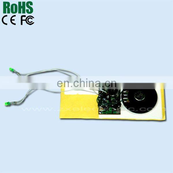 Audio Recordable Chip And Playback Chip Circuits For Cards And Toys