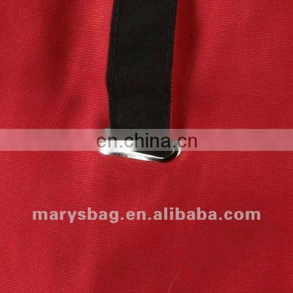 Special Designed 2 Tone Cotton Tote with Metal Grommets