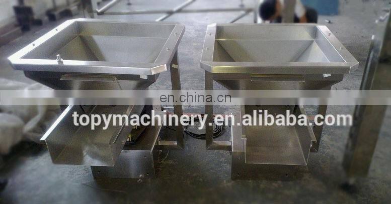 Food grade electromagnetic vibrating/vibratory hopper feeder machine for packing line