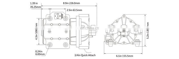 SEAFLO 12V Portable High Pressure Water Transfer Pump