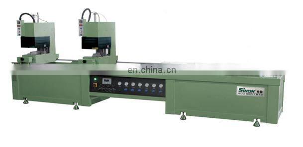 upvc double head seamless automatic welding machine for window and door