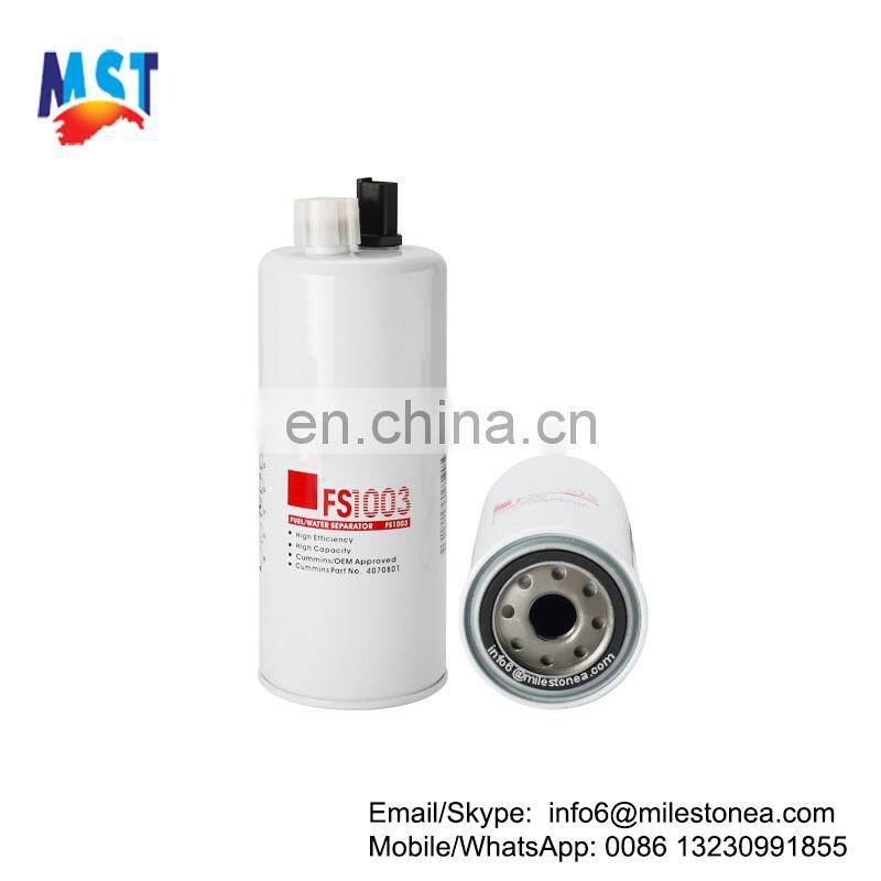 Automotive filters fuel water separator filter fs1003