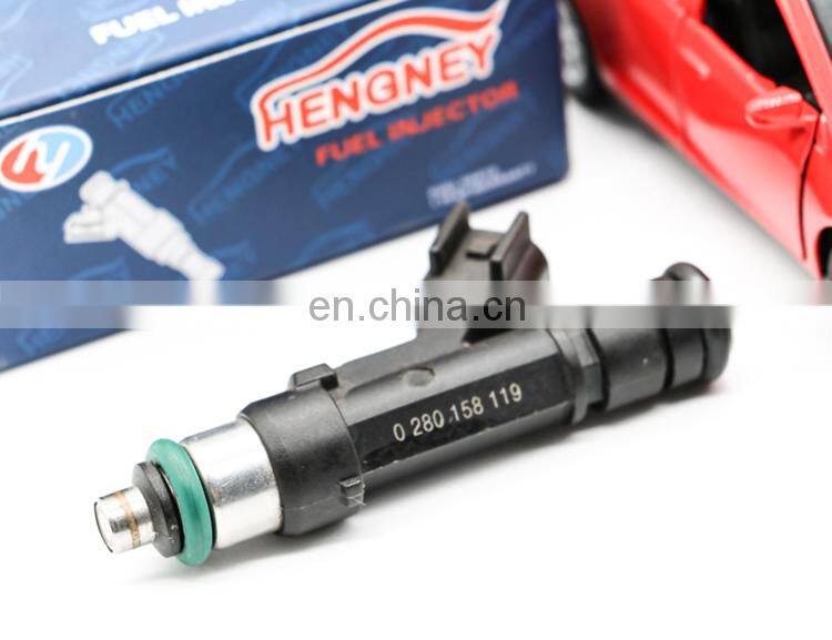 100% Professional Tested 0280158119 For Jeep Wrangler Dodge Grand Caravan Chrysler Town & Country fuel nozzle manufacturer