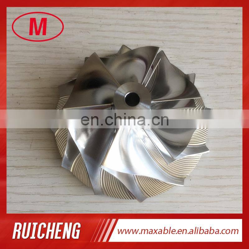 GT3582 451644-0005 61.33/82.00mm 6+6 blades Turbocharger aluminum 2618/milling/billet compressor wheel for racing