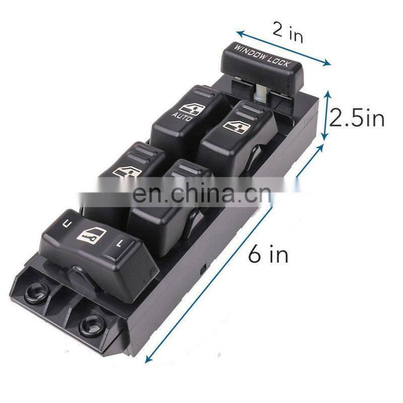 15720127 For Chevrolet For Cadillac 4 Door Master Power Window Switch