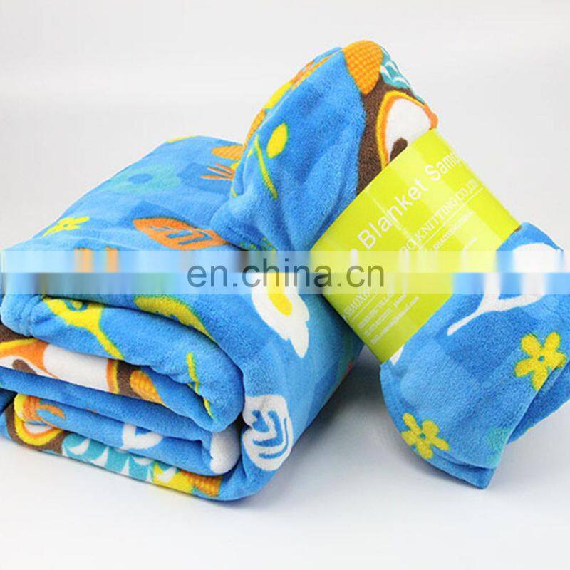 Factory Manufactured Super Soft Polyester Coral Fleece Blanket Baby