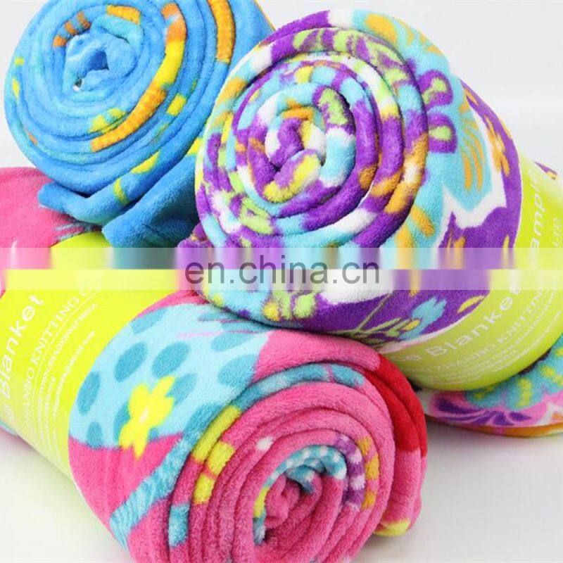 Factory Manufactured Super Soft Polyester Coral Fleece Blanket Baby