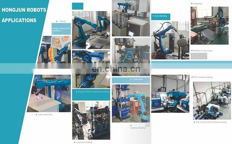 HONGJUN Industrial 6 axis 50kg loading Automatic Arc Welding Robot for sale