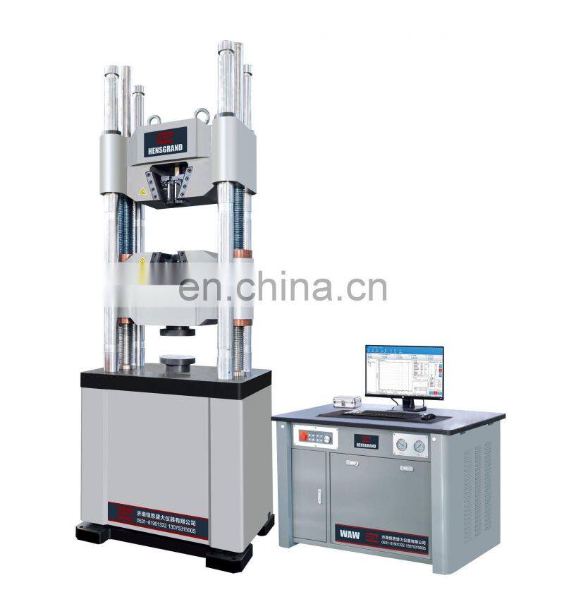 UTM load cell hydraulic universal testing machine for tensile compression shear bend test