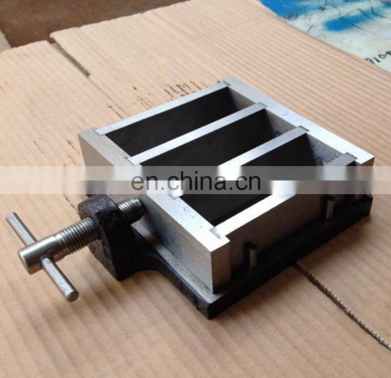 30x30x95mm Steel Three Gang Concrete Cement Prism Test Mold