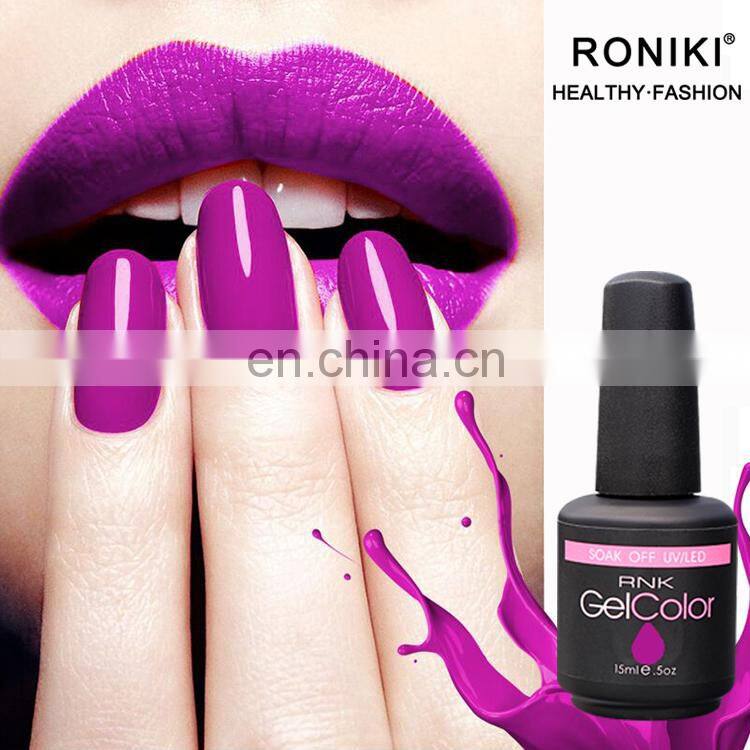 Easy soak off nail polish nude uv led nail gel polish free art supply samples