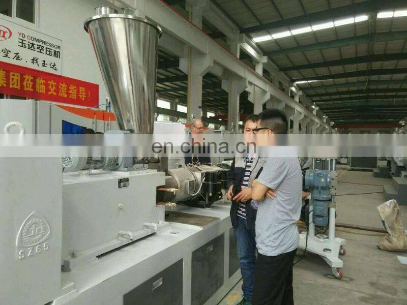 plastic pipe cutter machinery pp pe pvc cutting for extrusion line on sale