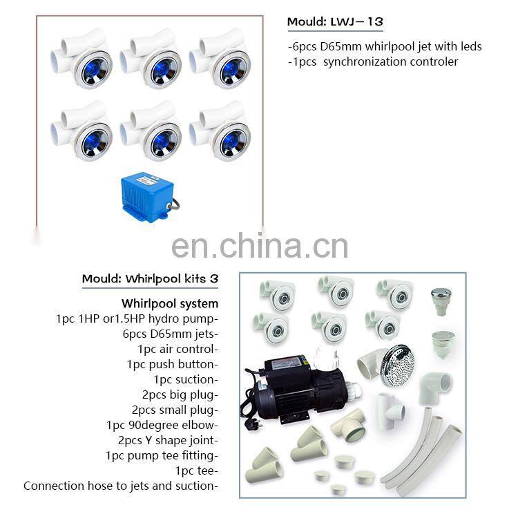 Whirlpool Kit System Whirlpool Bathtub Jet Parts Whirlpool Spa Massage System