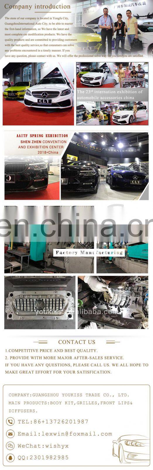 Auto Body Parts Car Bumpers for Mercedes-benz C-class W205 Facelift C63 AMG Body Kit 2014 2015 2016 2017 2018