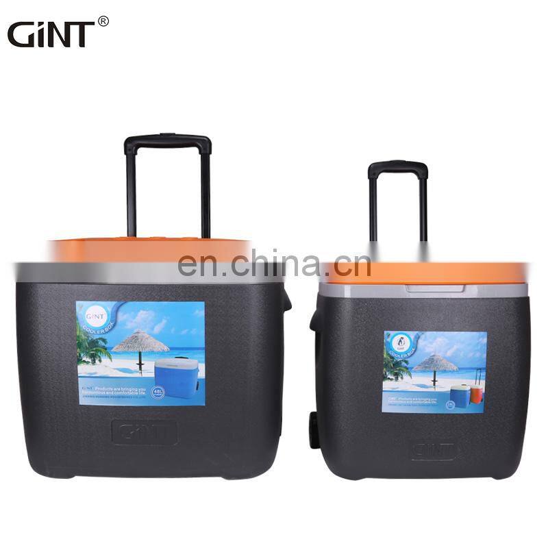 unisex car trolley modern camping portable OUTDOOR hiking beer trolley cooler box portable camping cool box ice workmen