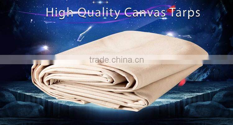 heavy duty waterproof cotton canvas drop cloth for floor