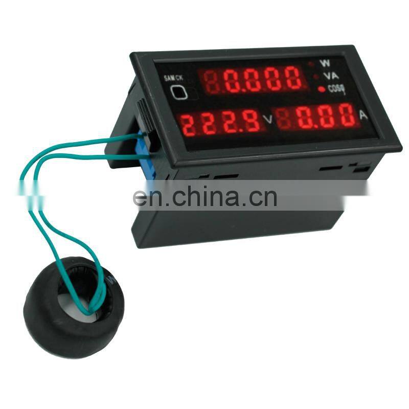 DL69-2048 Multifunctional AC Voltmeter Ammeter Voltage Current Meter AC 80-300V AC 200-450V