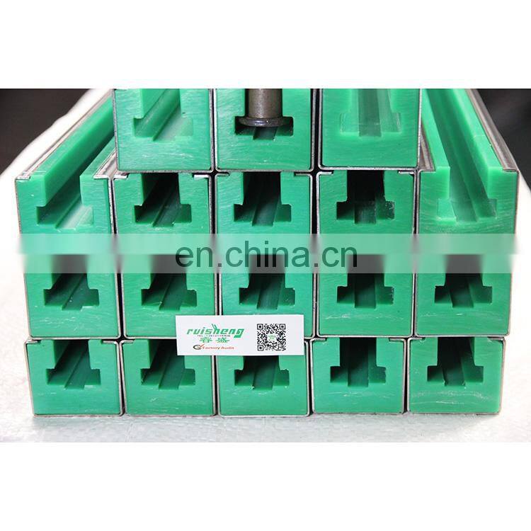Oem Custom Length Size Wear Resistant Sliding Door Track Rail Nylon Plastic Chain Guide